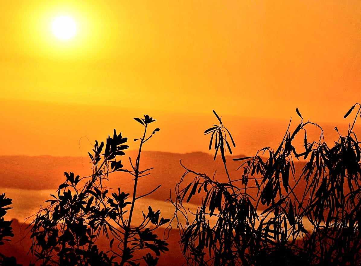 Mount Passon Nosy Be, Madagascar, at sunset