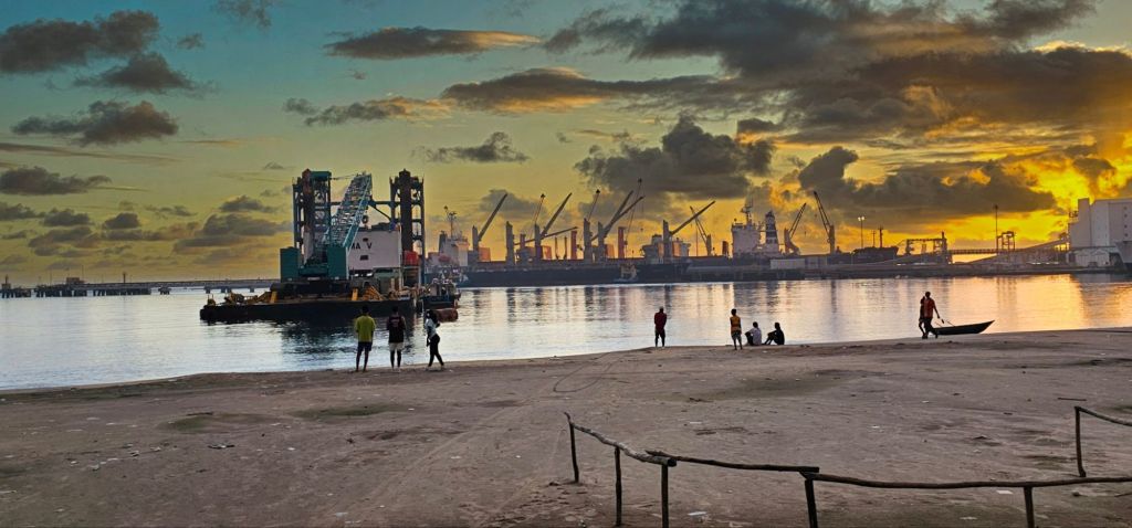 Port of Toamasina at Dawn