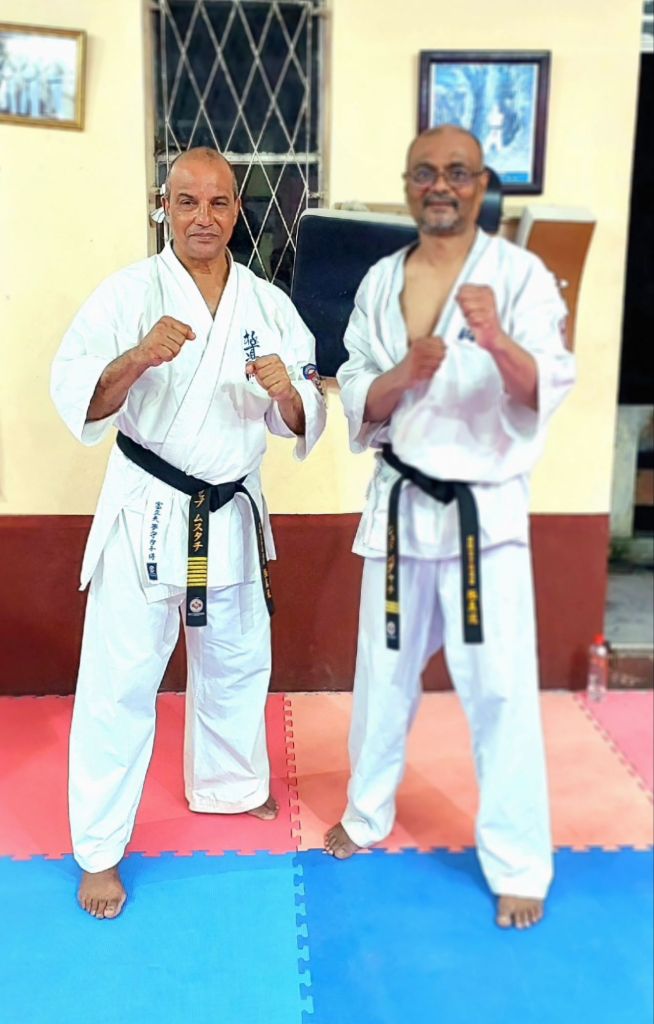 With my instructor, Shihan Philip
