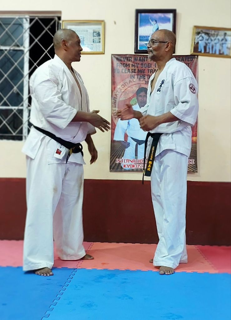 With Shihan Trevor, South Africa