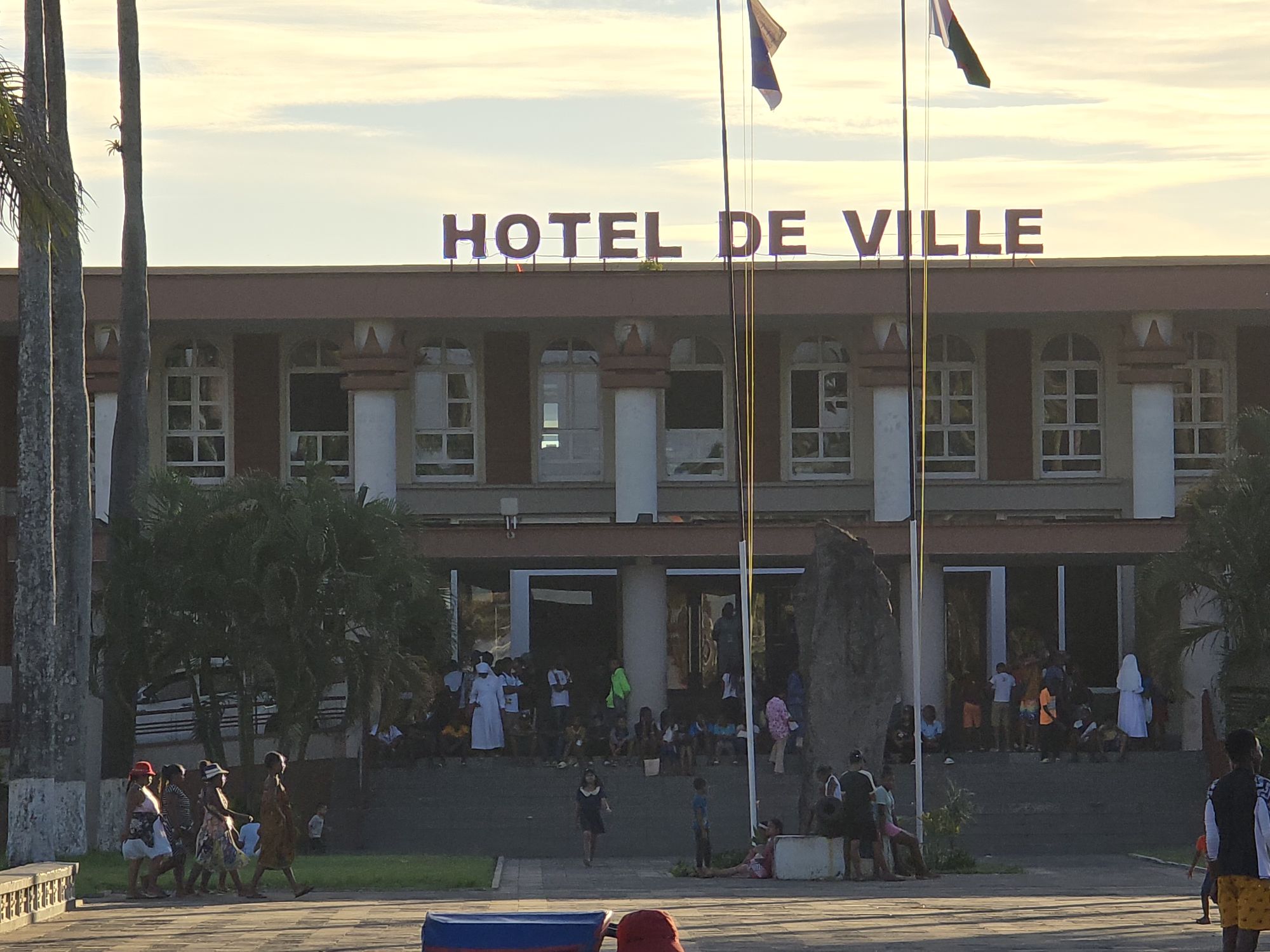 Hotel de ville, Toamasina, Madagascar.