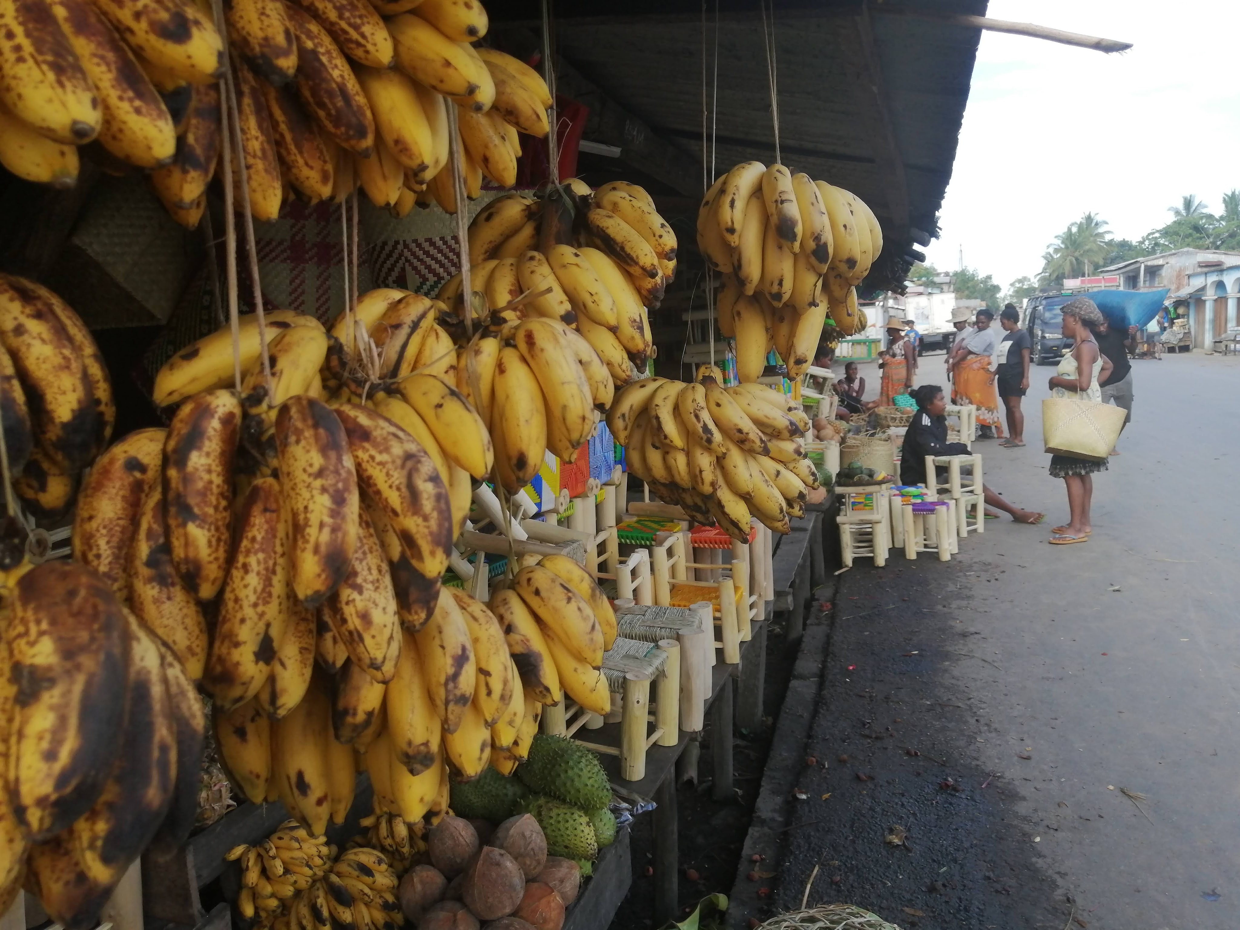 Bananas for sale, Madagascar